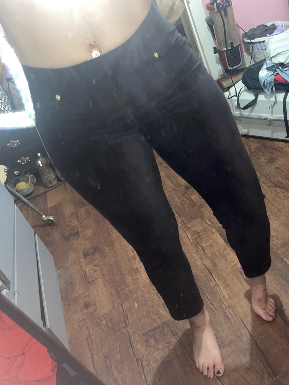 Michael Kors Black Stretch Jeggings